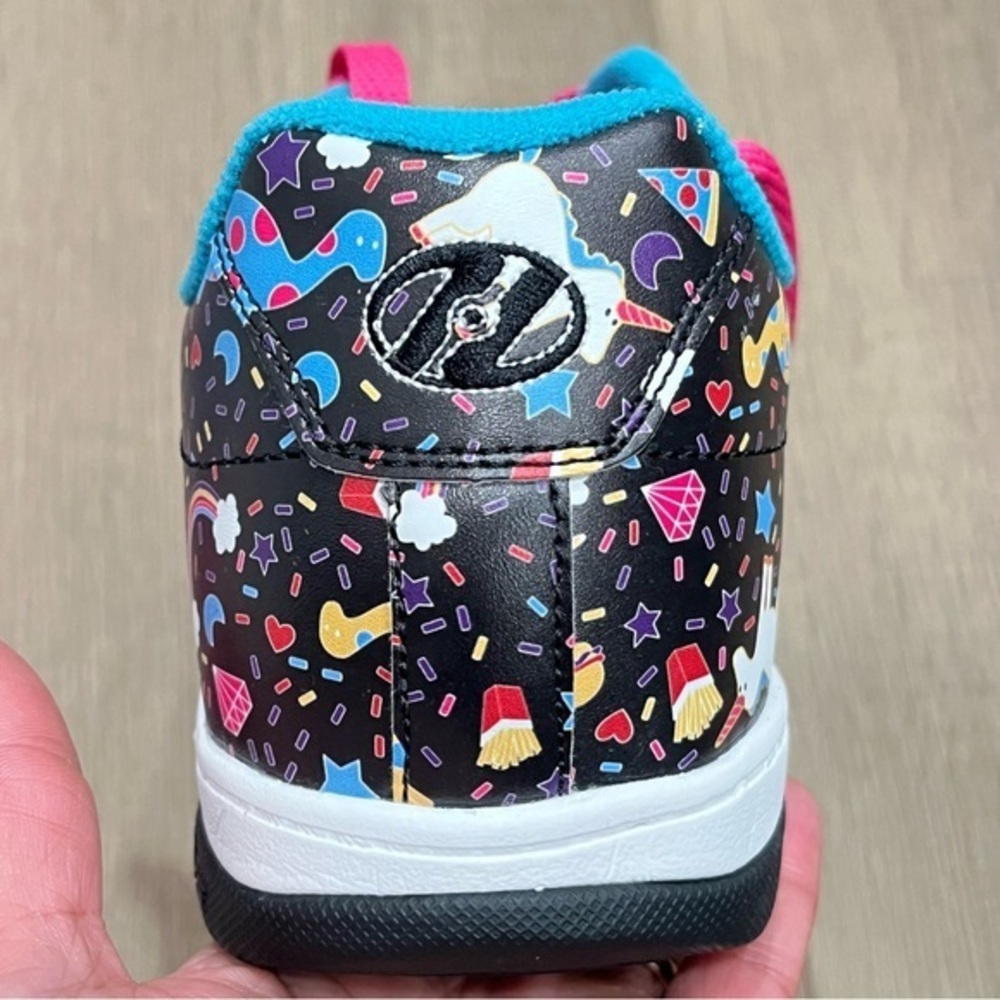Heelys‎ Split Kids Skate Shoes Black Unicorn Youth Size 6Youth Women 7 NO WHEELS - Picture 7 of 16